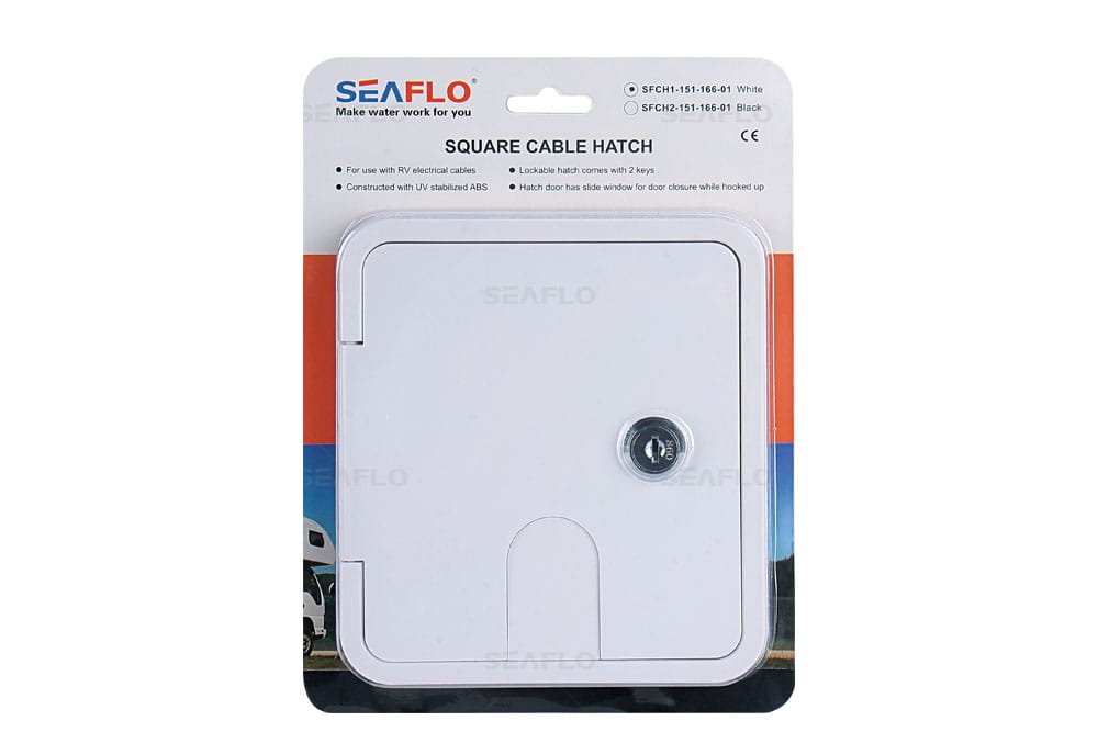Square cable hatch Size: 151x166mm;106x121mm2
Color: white 